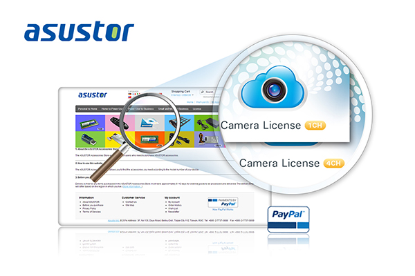 ASUSTOR_Surveillance license